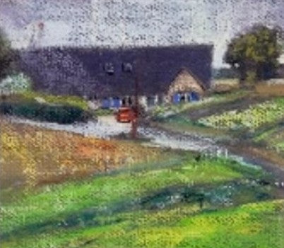 Pastel Study in France