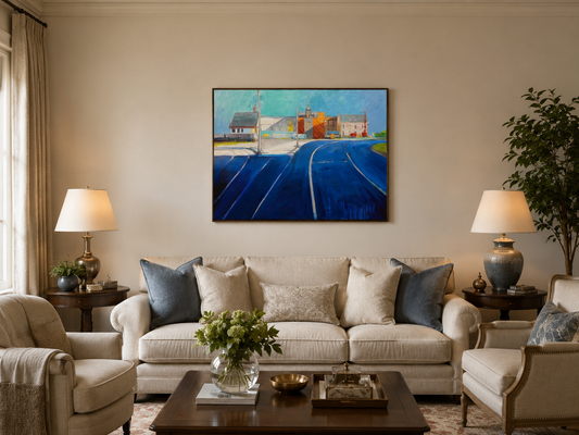 Connaught Medical Research Laboratories — Original Urban Landscape Artwork