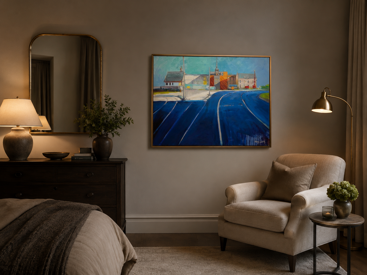 Connaught Medical Research Laboratories — Original Urban Landscape Artwork