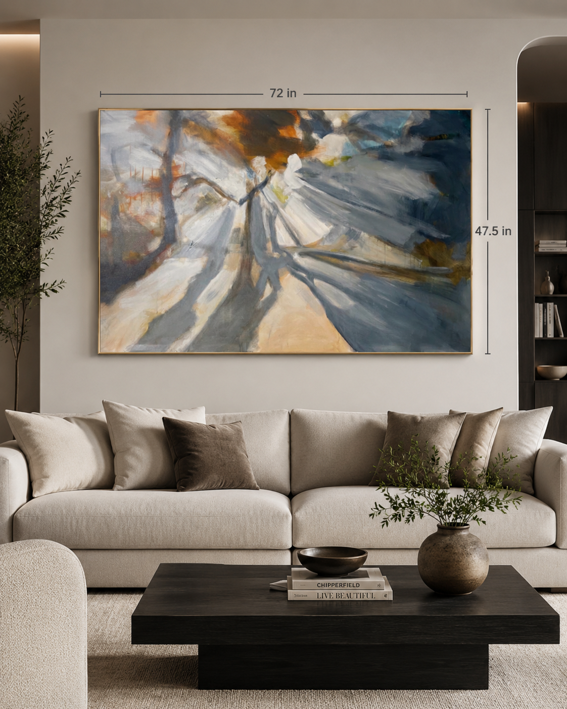 The Big Reveal — Large Abstract Original Artwork