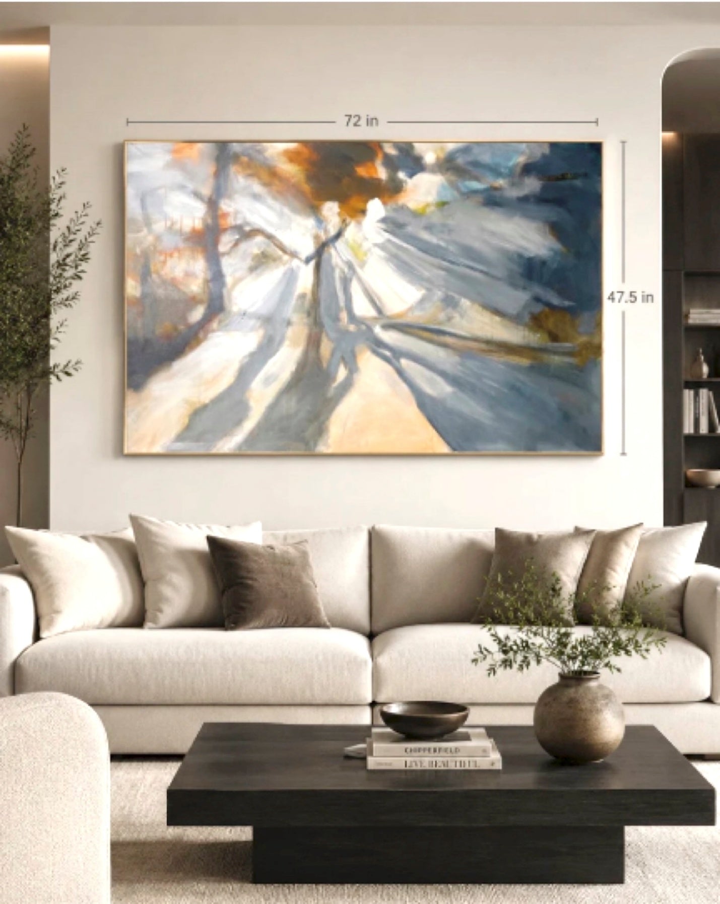 The Big Reveal — Large Abstract Original Artwork