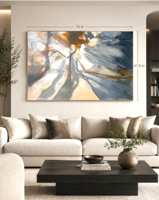The Big Reveal — Large Abstract Original Artwork